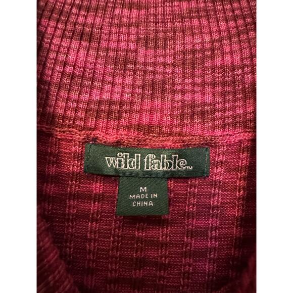 Wild Fable Ribbed Mock Neck Sleeveless Pink Crop Top Size M - Picture 5 of 6